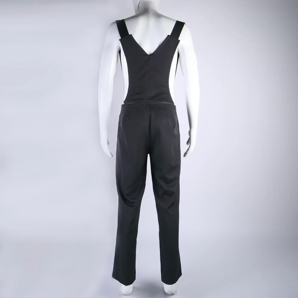 Cosermart Star Trek The Next Generation TNG Premier Line Uniform Pant Bib Pants Rompers Halloween Cosplay Costume