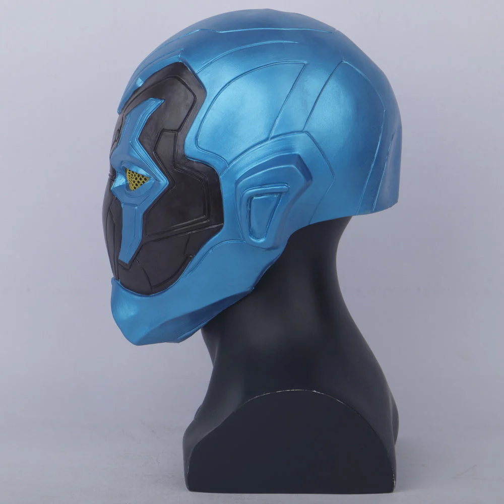 Blue Beetle Mask Late Latex Full Head Masks Halloween Cosplay Props