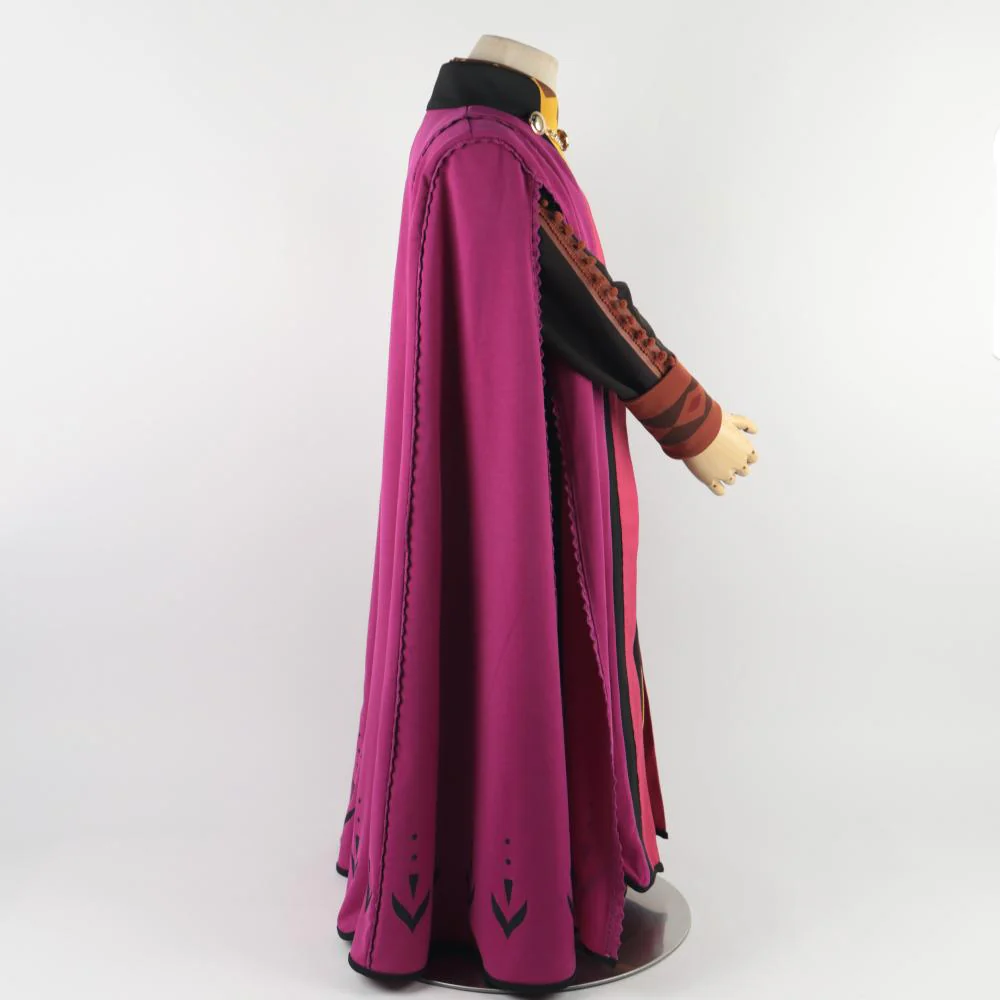 Frozen 2 Snow Queen Anna Elsa Princess Cosplay Costume Outfit Full Set Halloween Costumes Fancy Dress Children New