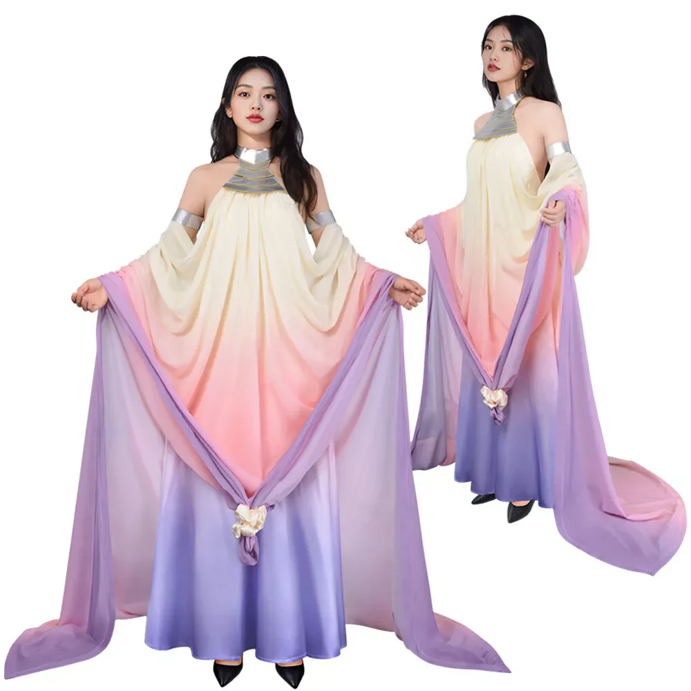 Star Wars Queen Padmé Amidala Dress Costumes Halloween Cosplay Carnival Suits