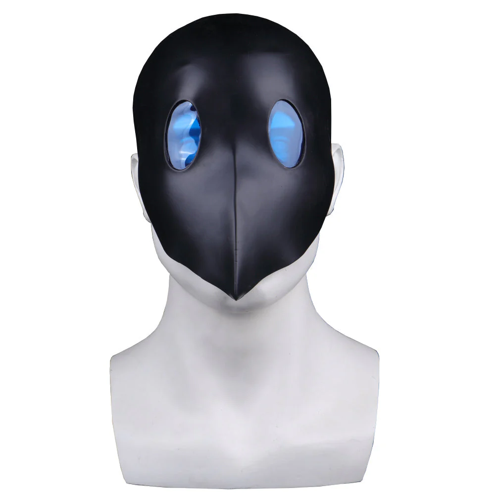 Game Genshin Impact Cryo Abyss Mages Mask Halloween Cosplay Props
