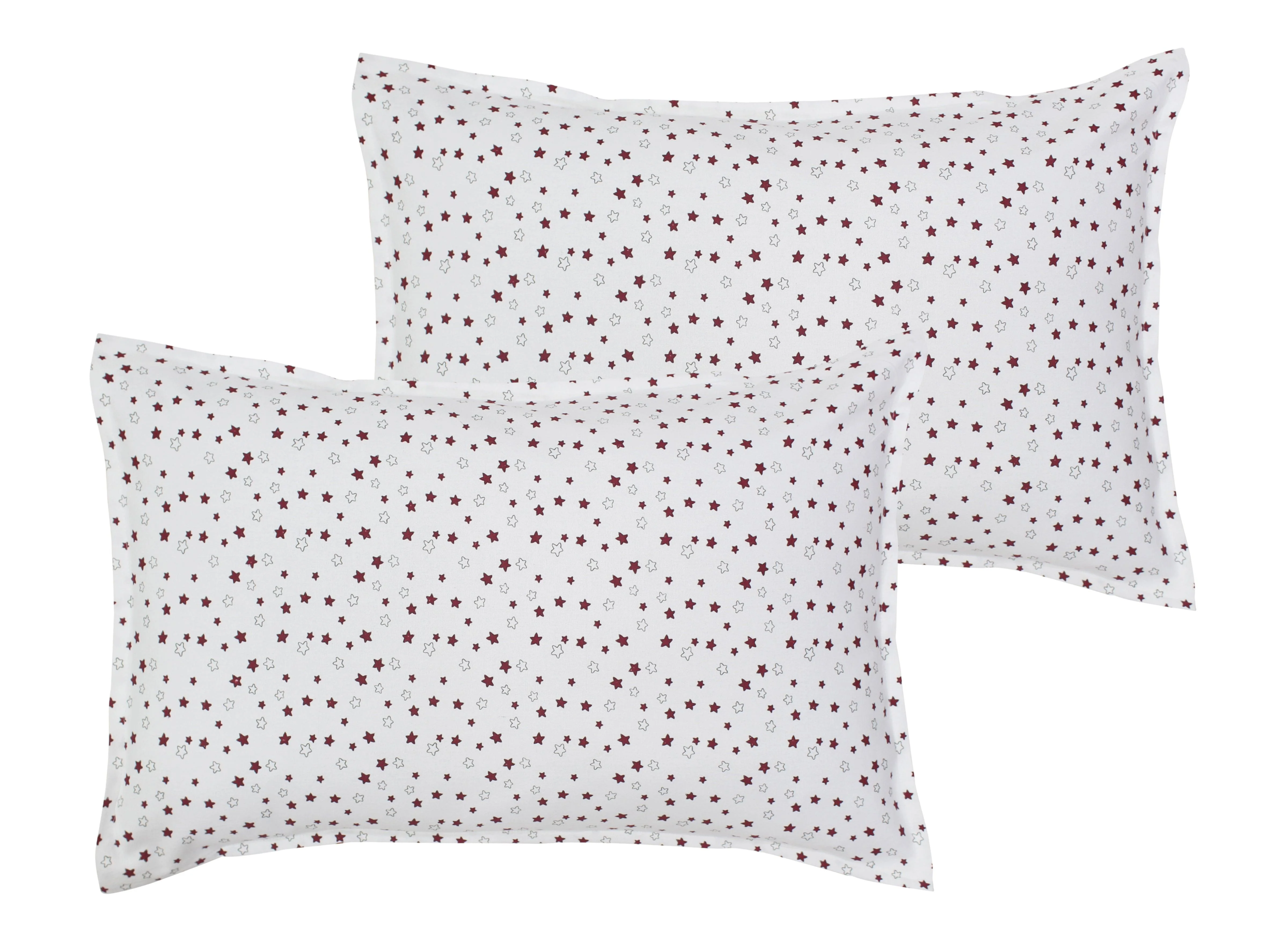 Cotton Ricco Star Pillow Covers Pack Of 2