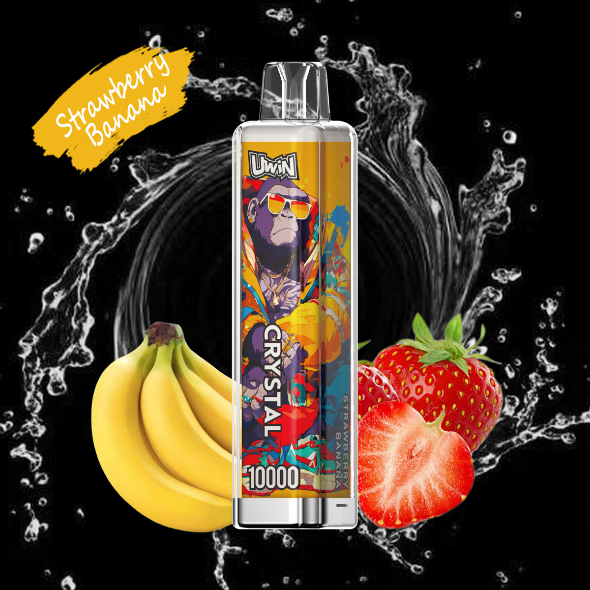 Uwin Crystal 10000 PUFFS (5 % Nicotie)