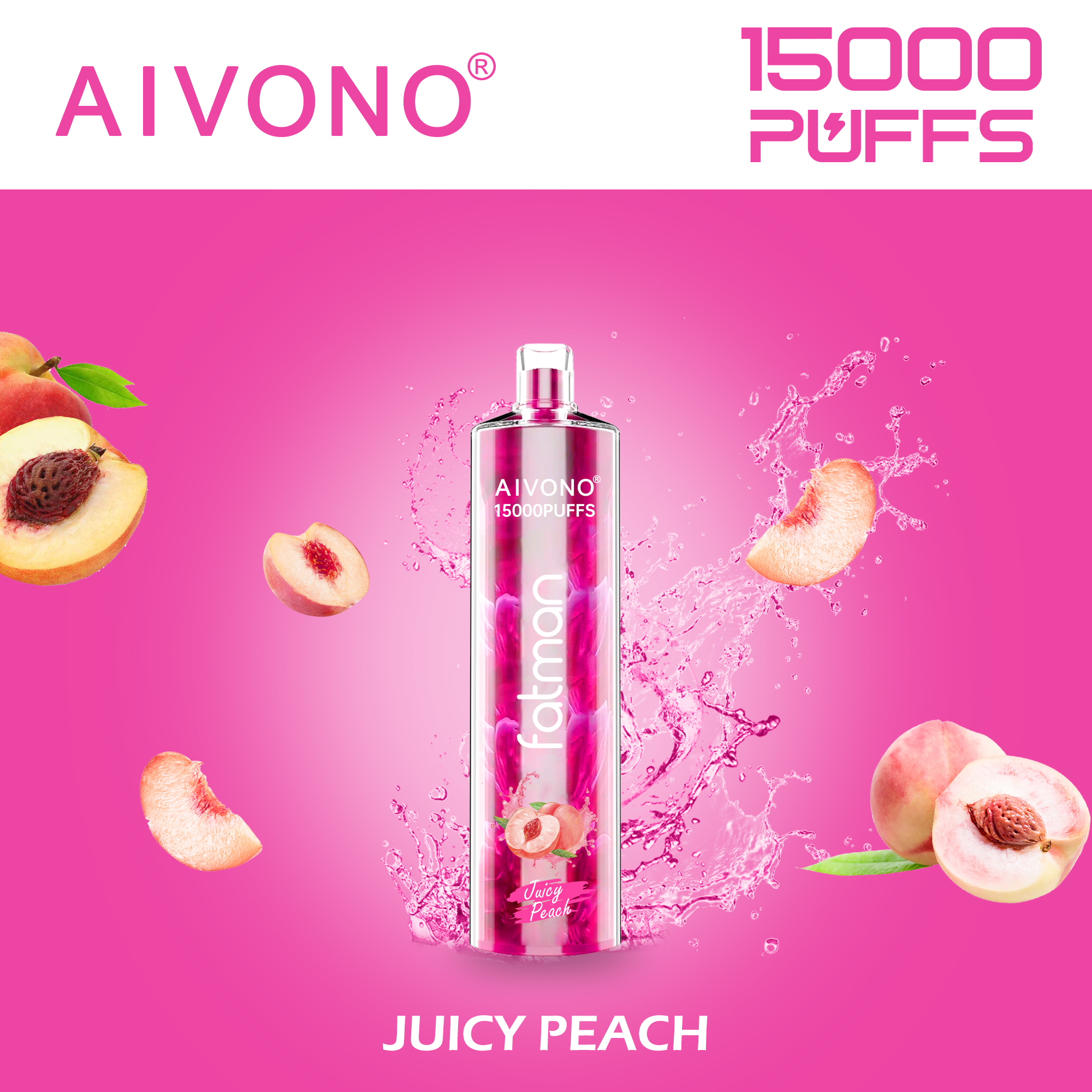 AIVONO Fatman 15000 Puff Einweg-Vape(5 % Nikotingehalt)