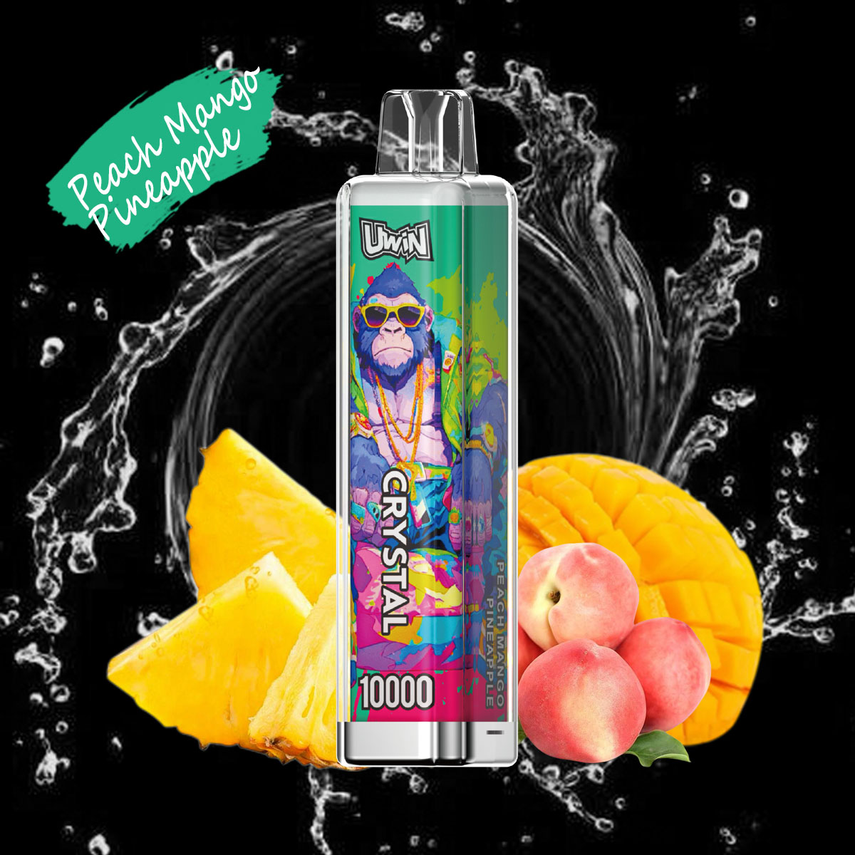 Uwin Crystal 10000 PUFFS (5 % Nicotie)