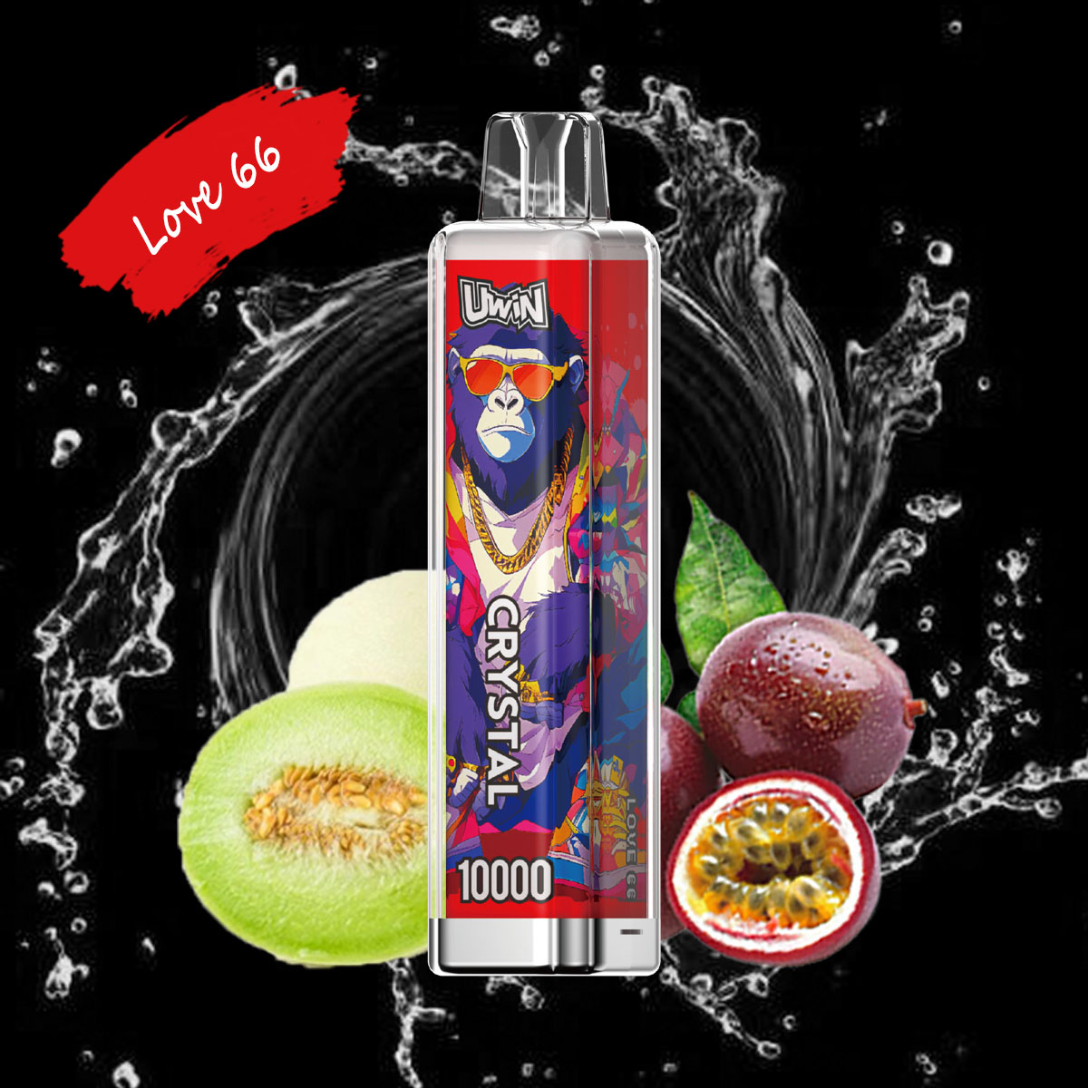 Uwin Crystal 10000 PUFFS (5 % Nicotie)
