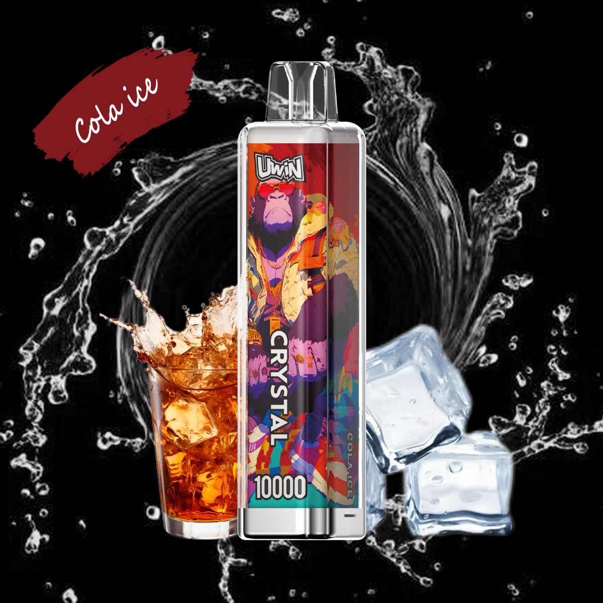 Uwin Crystal 10000 PUFFS (5 % Nicotie)