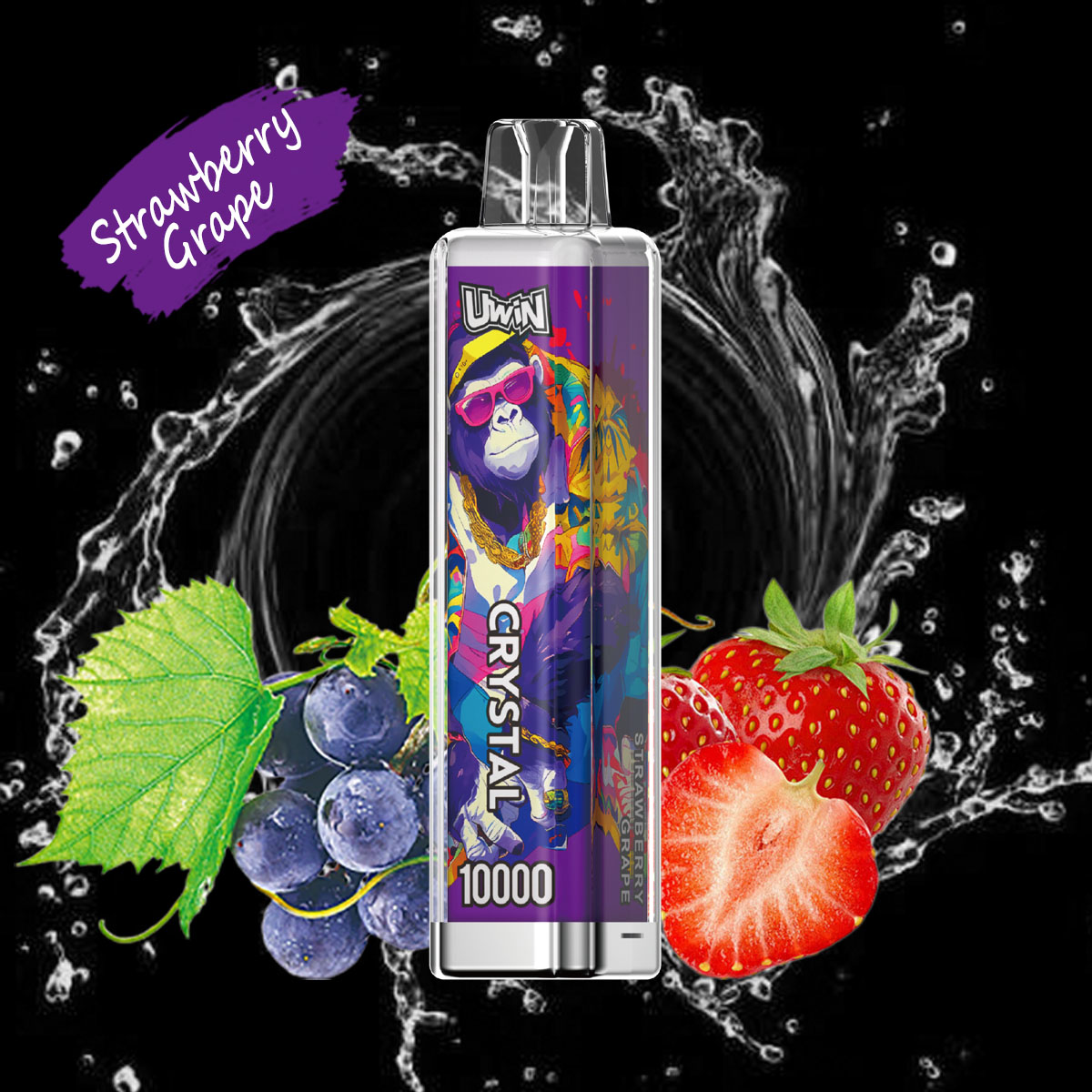 Uwin Crystal 10000 PUFFS (5 % Nicotie)