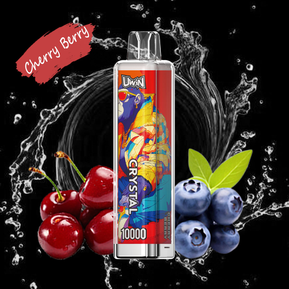 Uwin Crystal 10000 PUFFS (5 % Nicotie)