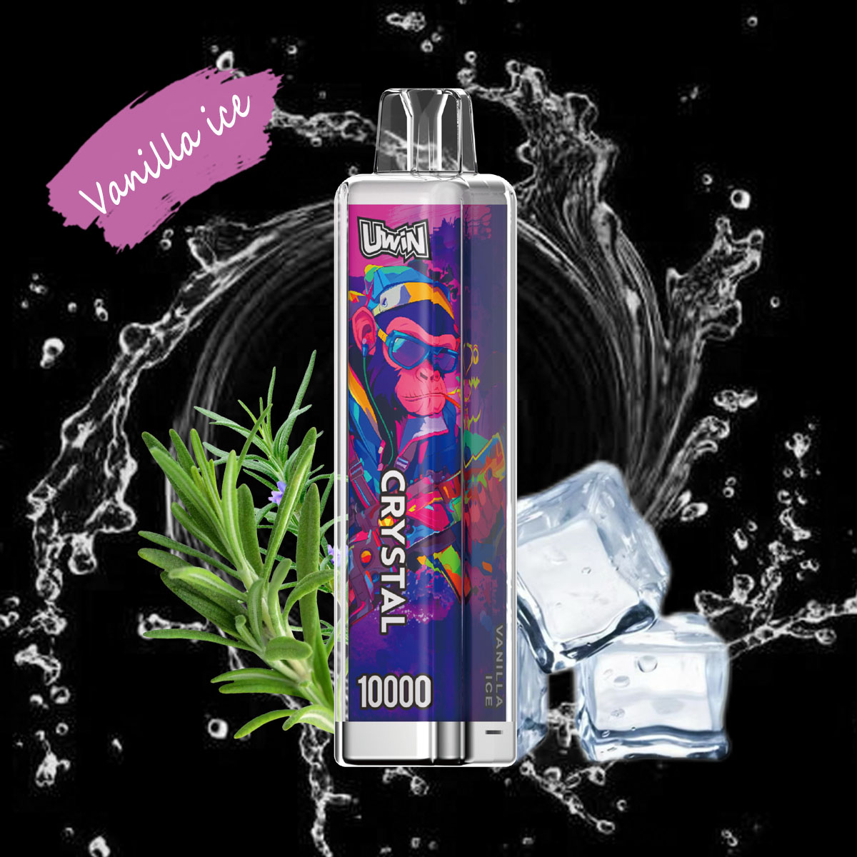 Uwin Crystal 10000 PUFFS (5 % Nicotie)