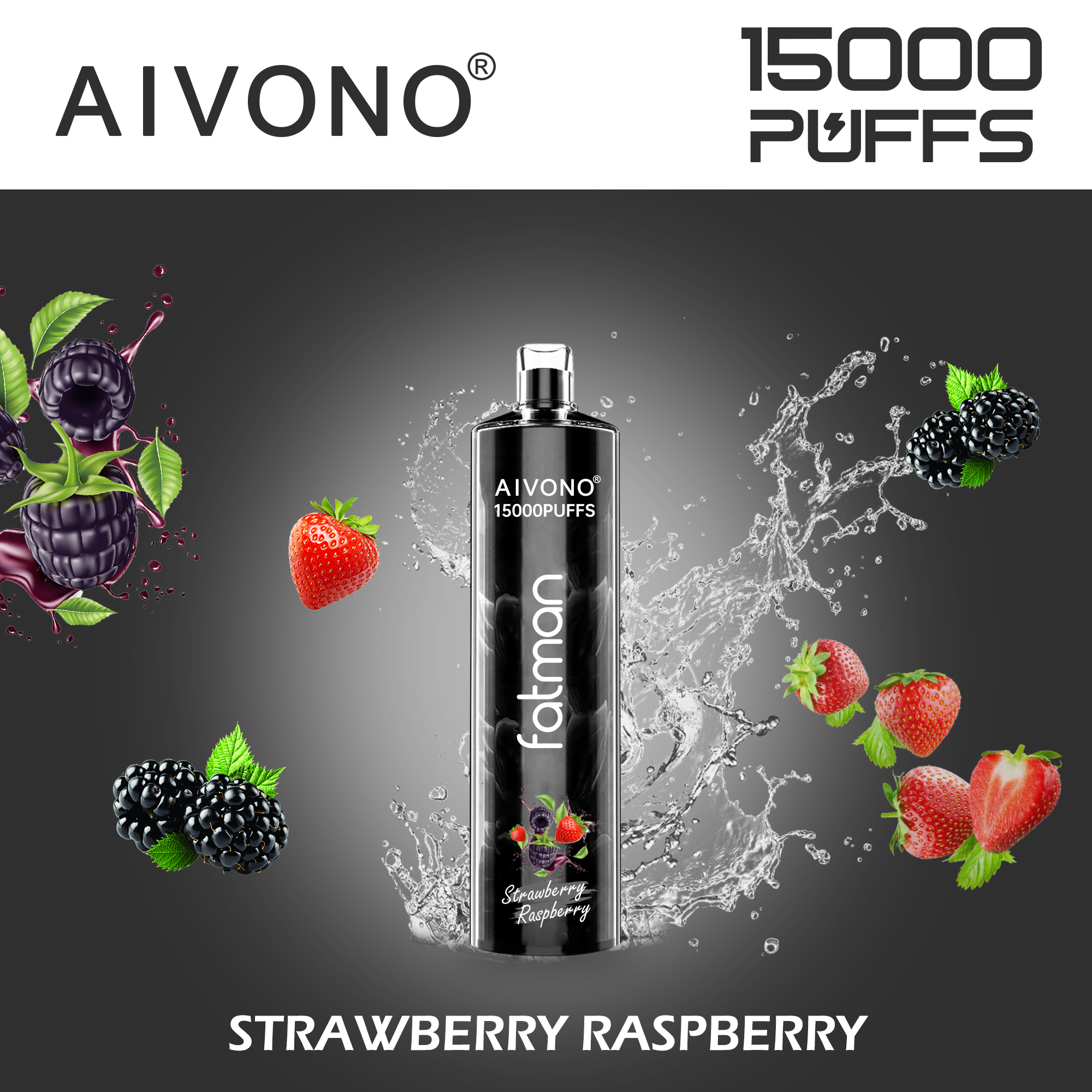 AIVONO Fatman 15000 Puff Einweg-Vape(5 % Nikotingehalt)