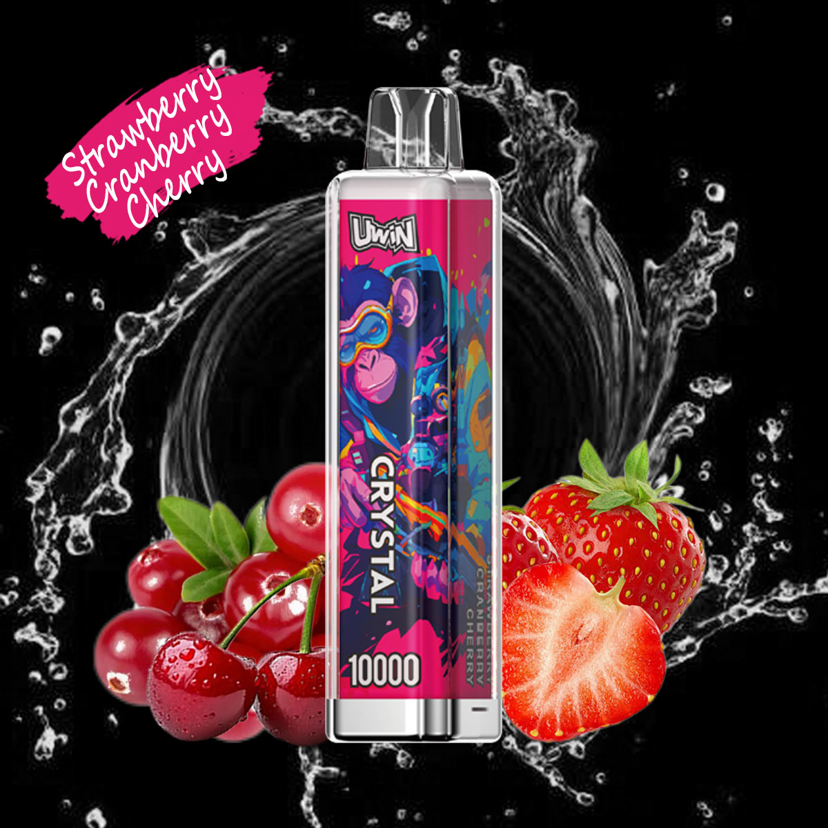 Uwin Crystal 10000 PUFFS (5 % Nicotie)