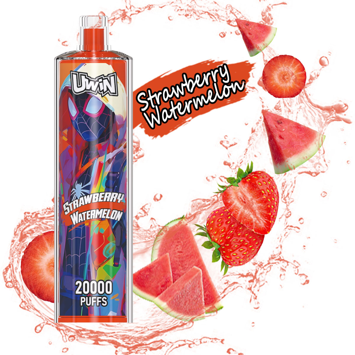 Uwin-SHISHA HOOKAH Crystal 20000 PUFFS (5 % Nicotine)