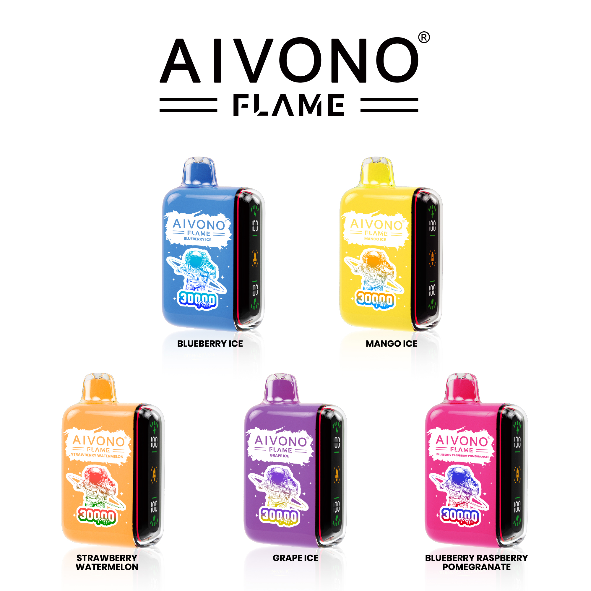 AIVONO AIM FLAME 30000 PUFFS (5 % Nikotingehalt)