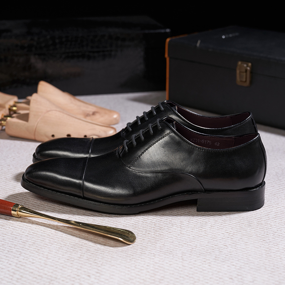 British Style Classic Three Patchwork Oxford Shoes