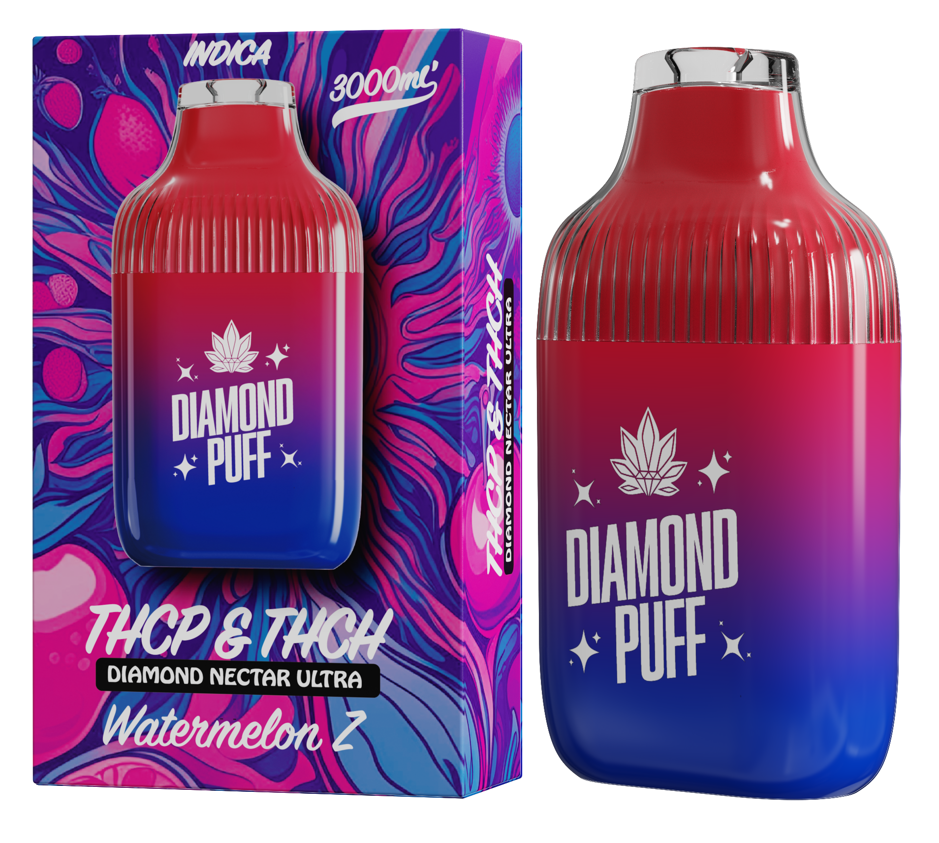 Diamond Nectar Vapes-Watermelon Z- Indica