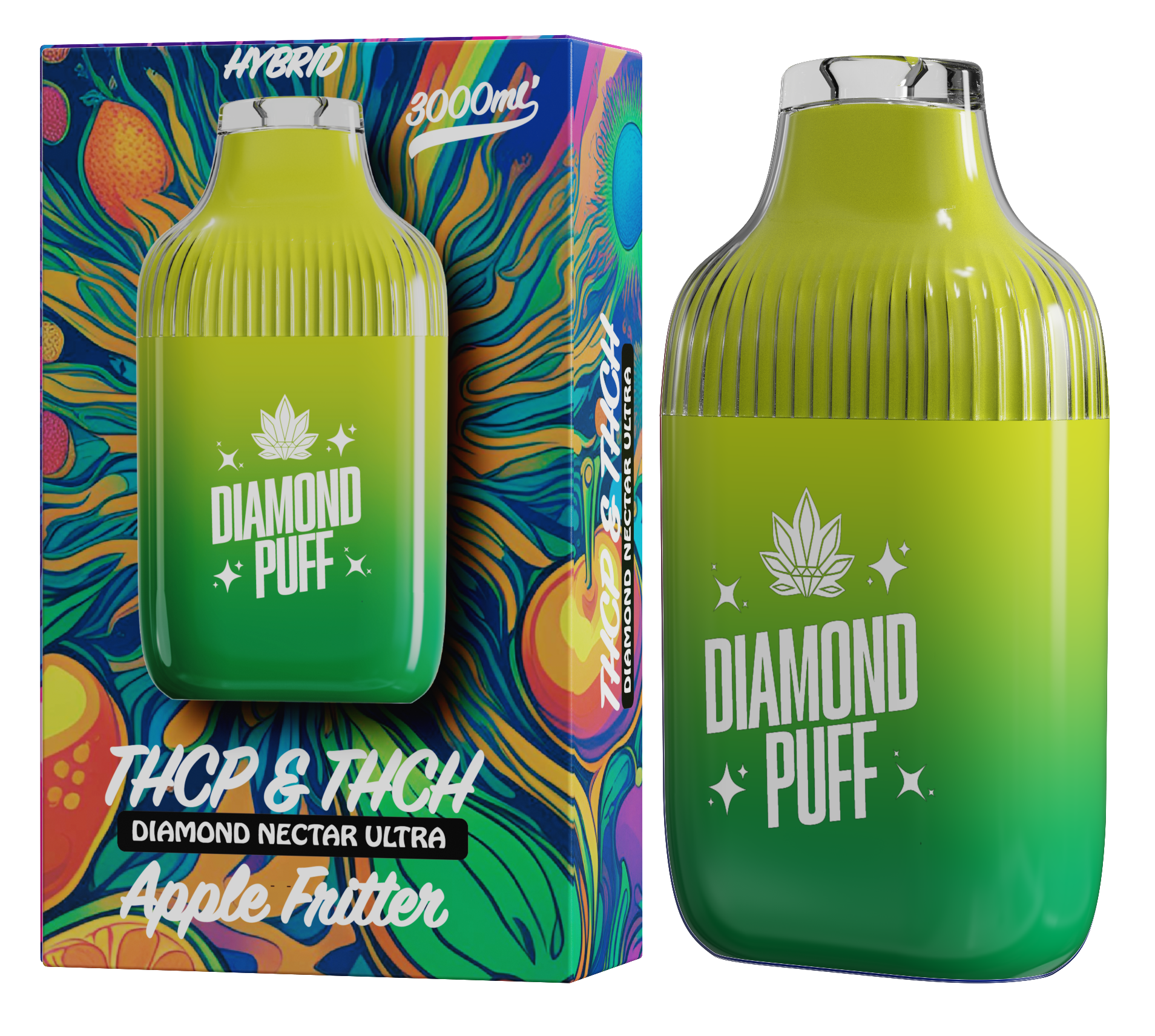 Diamond Nectar Vapes-Apple Fritter-Hybrid