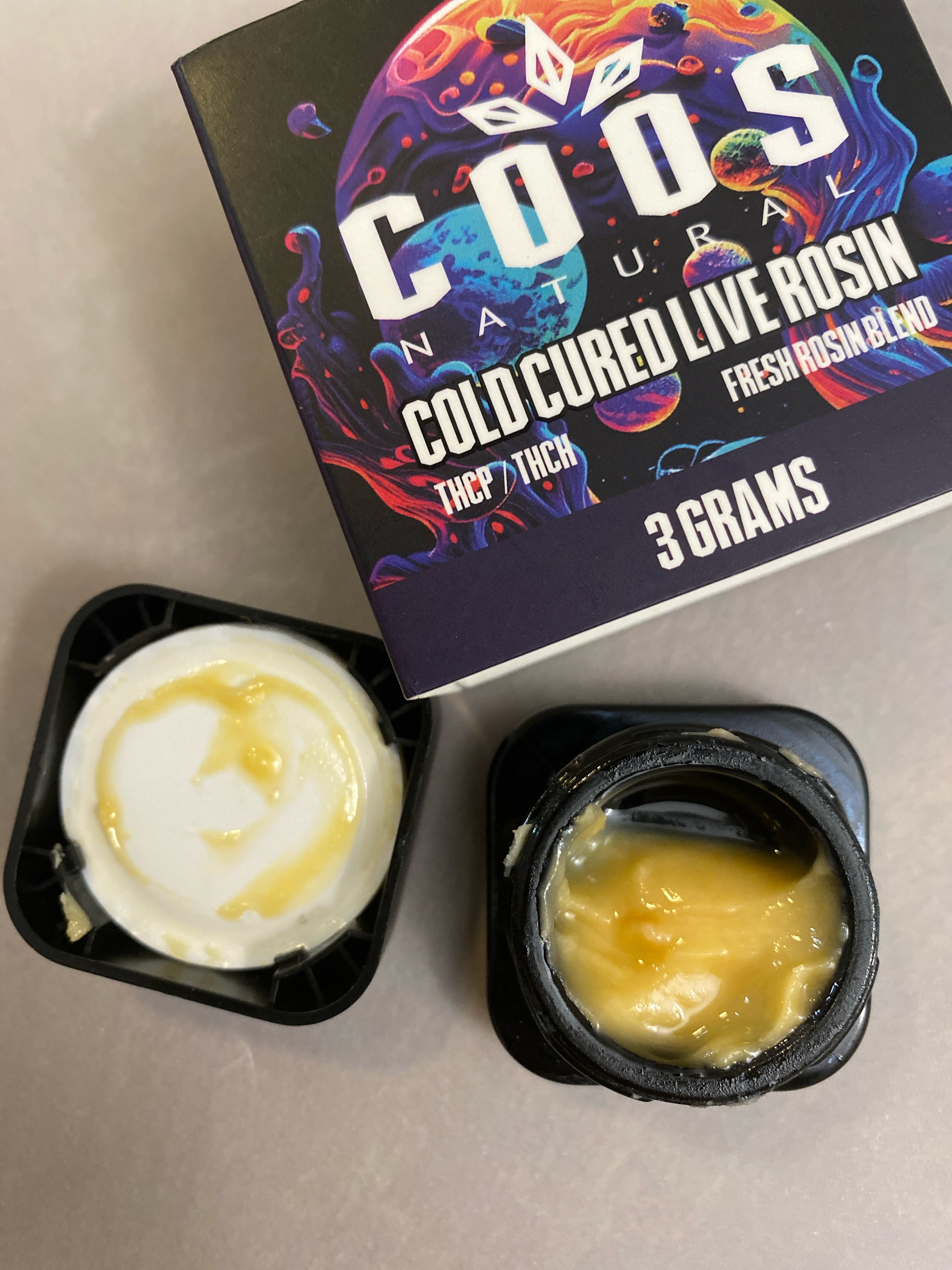 Ultra Potency Solvent-less Cold Cured Live Rosin  - 3000MG -Northern Light-Indica