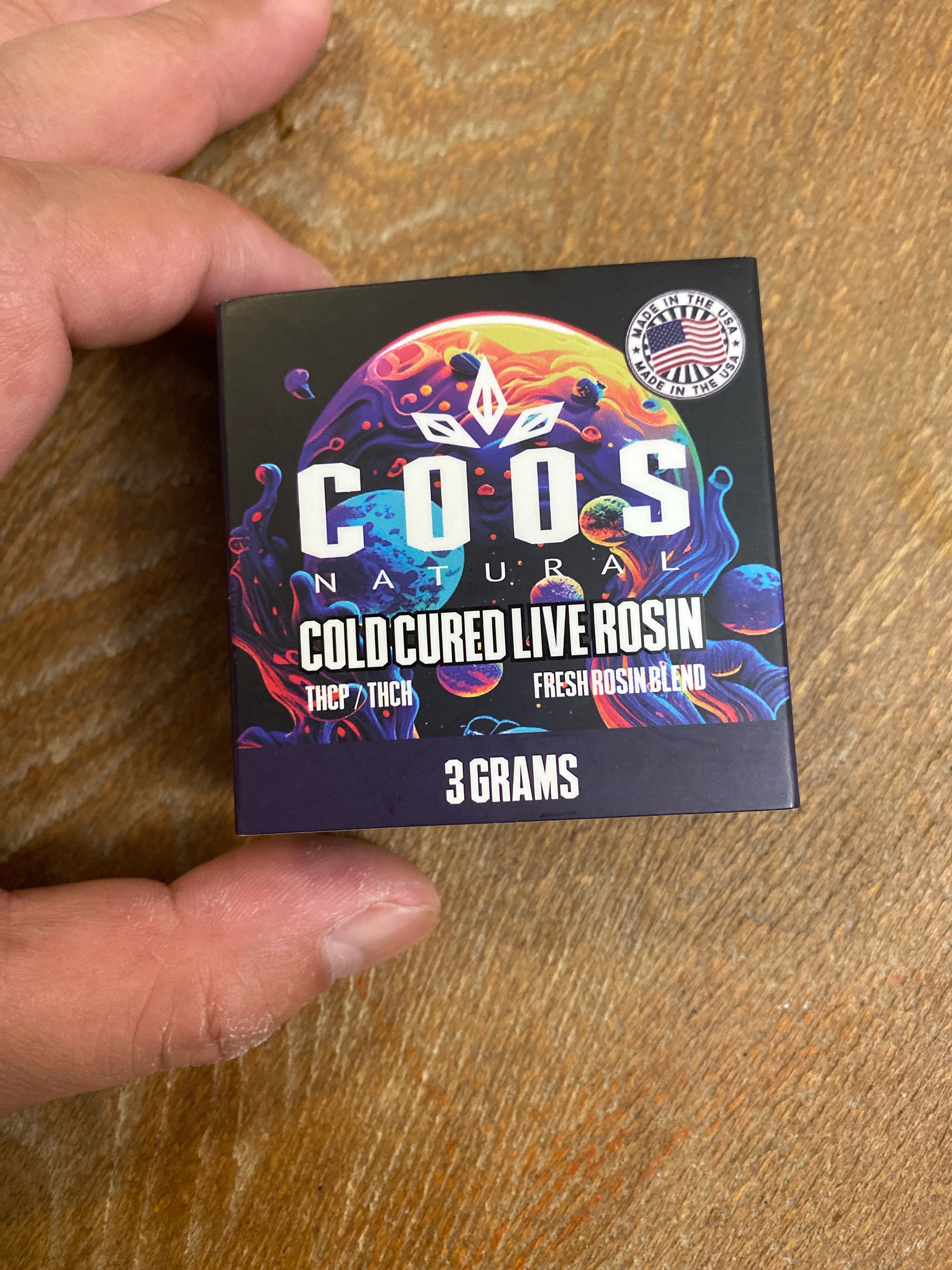 Ultra Potency Solvent-less Cold Cured Live Rosin  - 3000MG -Strawberry Cough-Sativa
