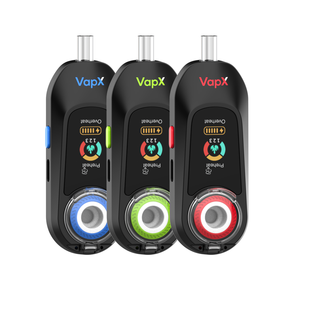 VapX Magic Bean Dabbing Kit - Red, Blue, Green Bundle