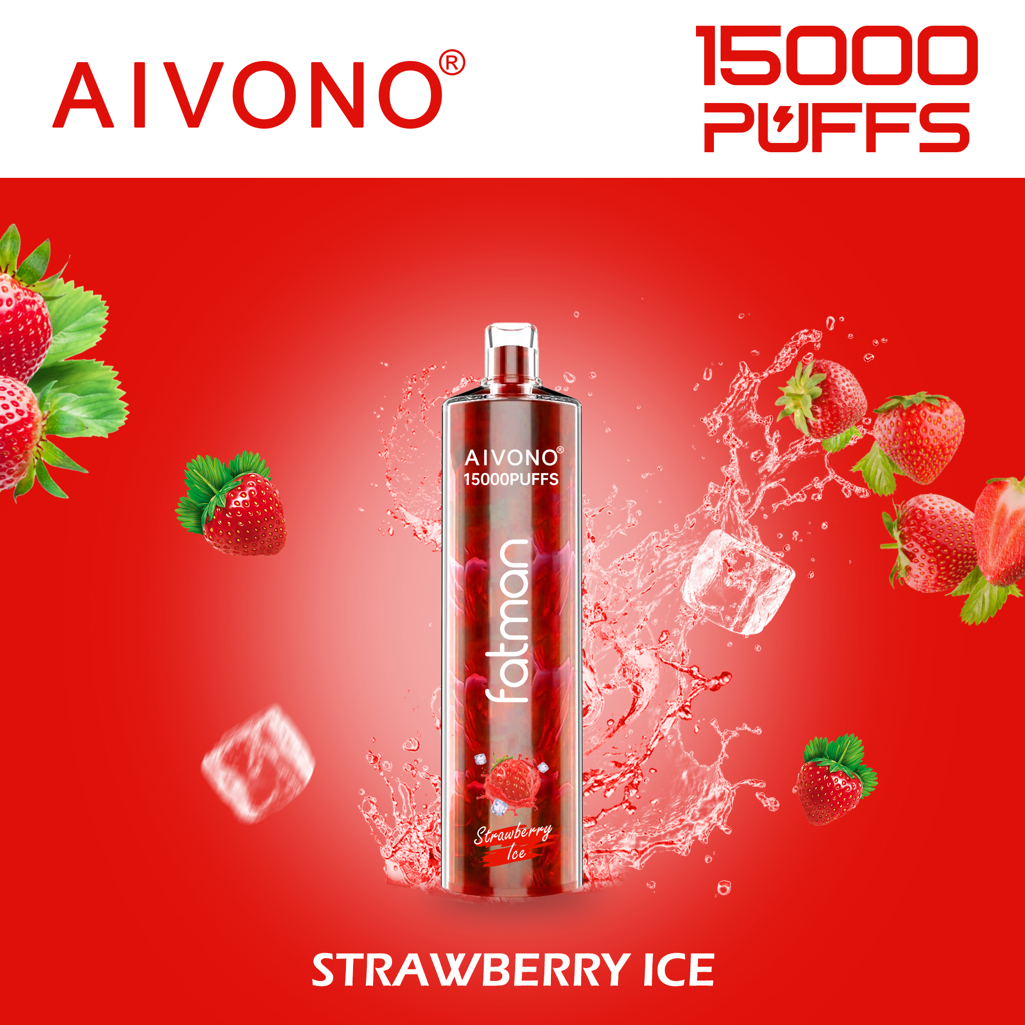 AIVONO Fatman 15000 Puff Einweg-Vape(5 % Nikotingehalt)