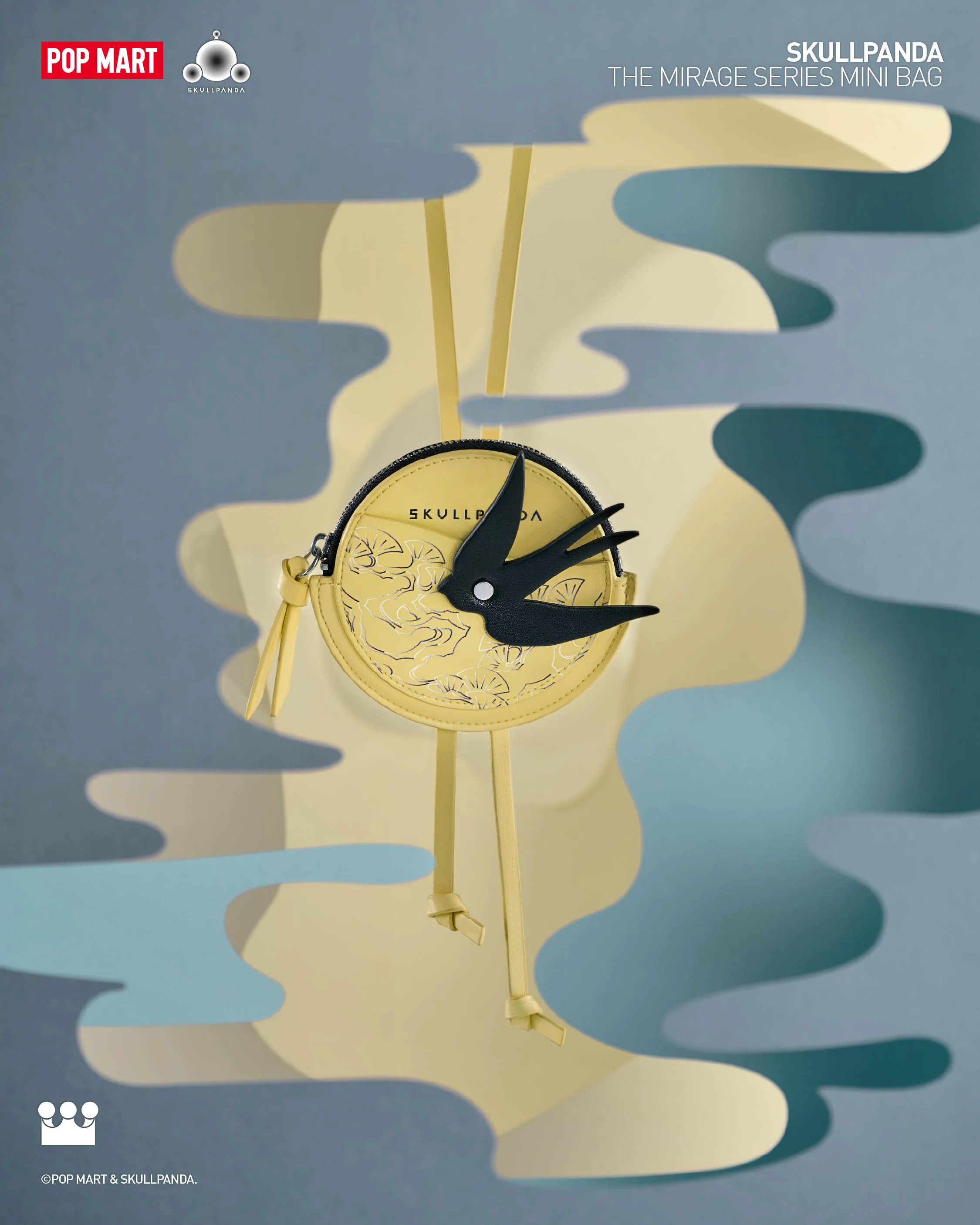 POP MART SKULLPANDA The Mirage Series Mini Bag