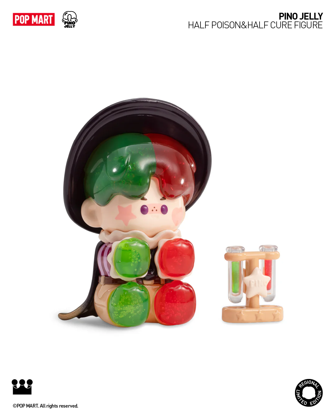 POP MART PINO JELLY Half Poison＆Half Cure Figure