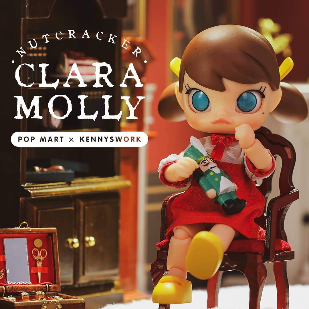 POP MART Nutcracker Clara Molly Action Figure