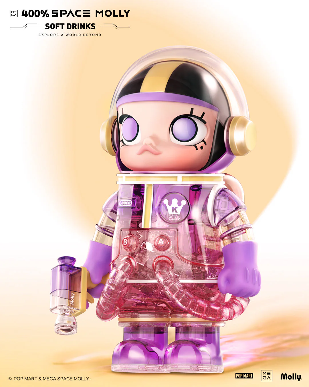 MEGA Space Molly Soft Drinks Series 400%
