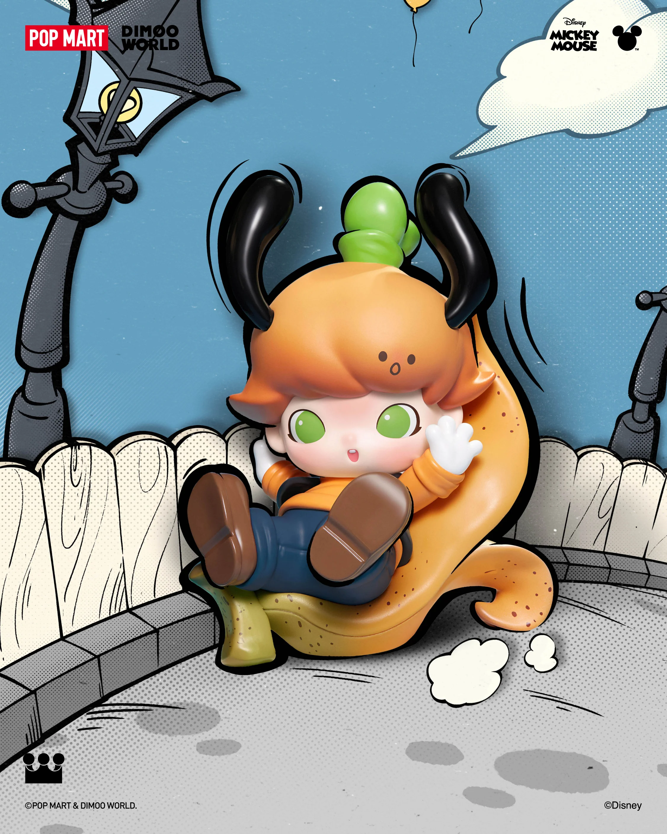 POP MART DIMOO WORLD × DISNEY Series Figures