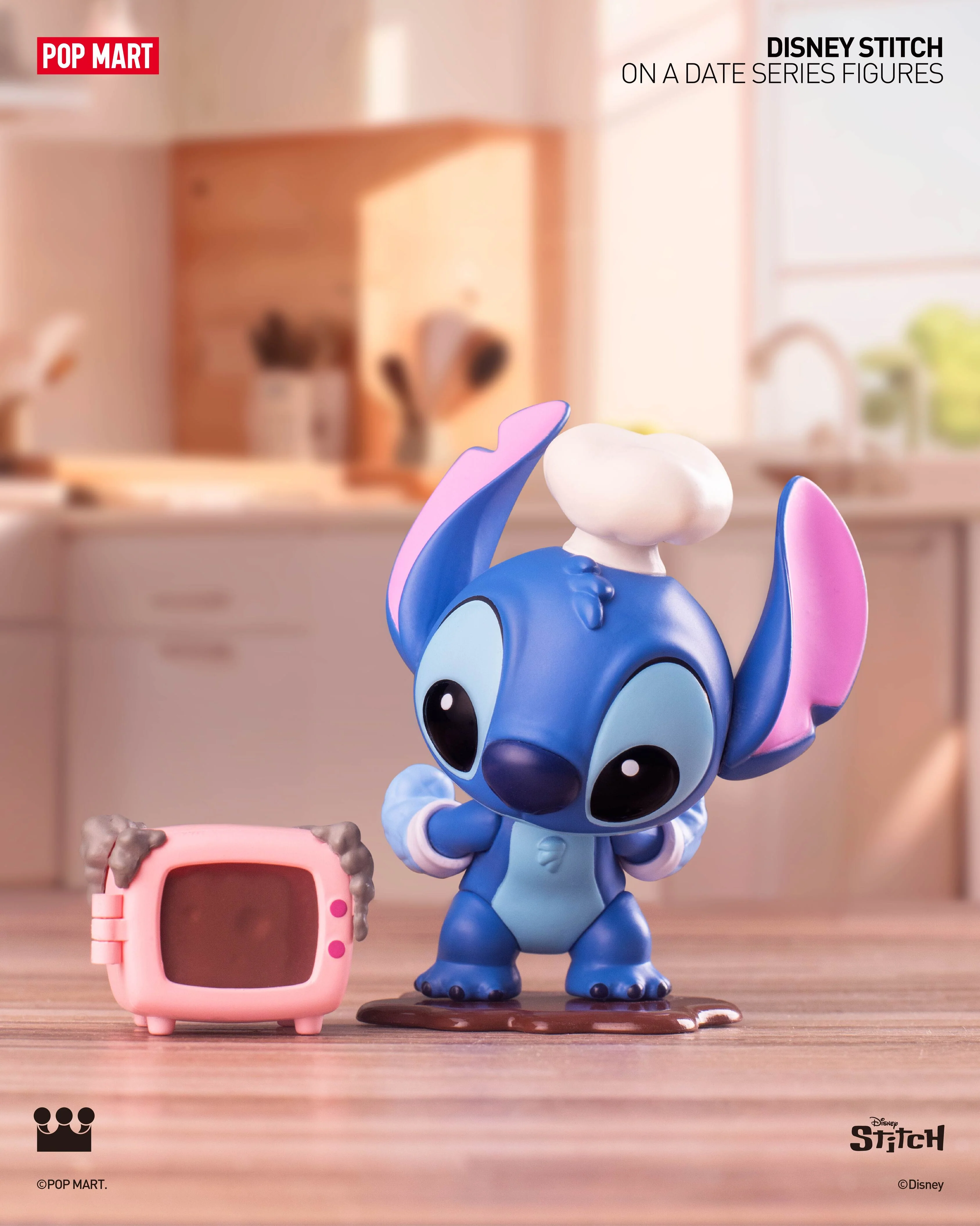 POP MART Disney Stitch on a Date Series Figures