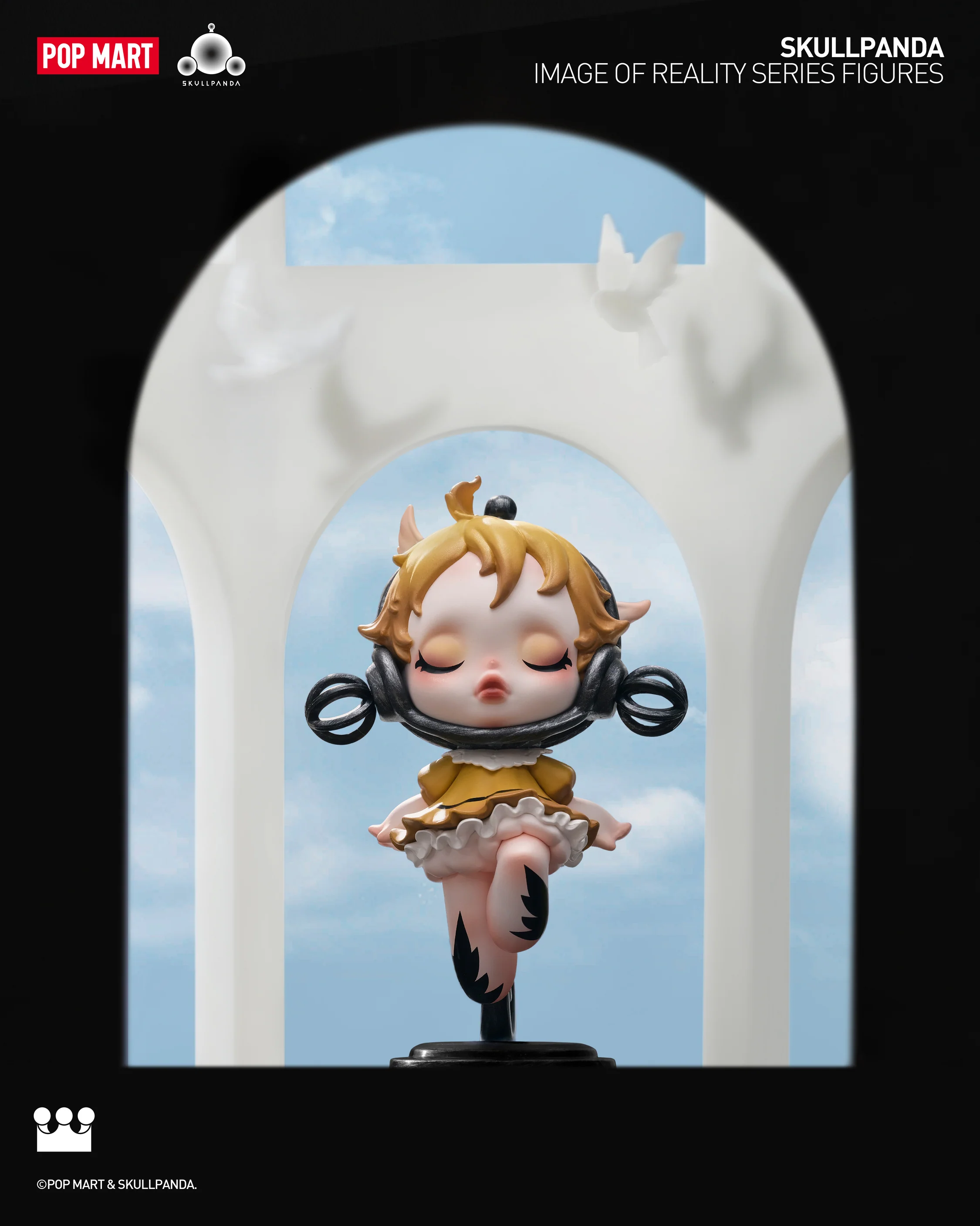 POP MART SKULLPANDA Image Of Reality Series Figures