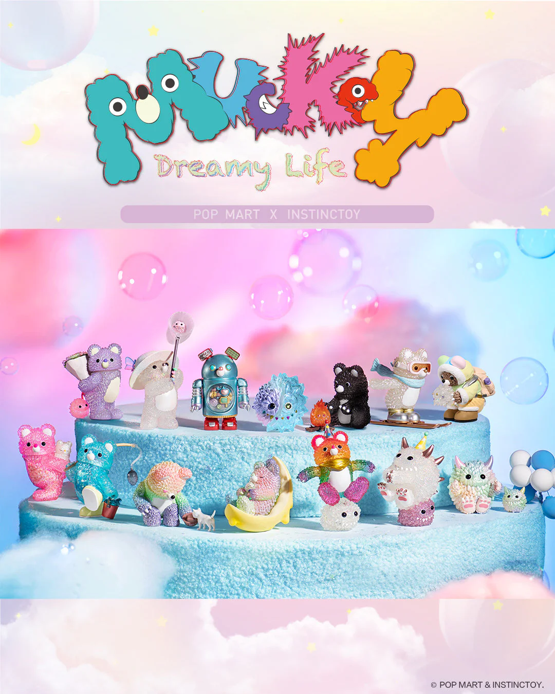 POP MART Instinctoy Muckey Dreamy Life Series