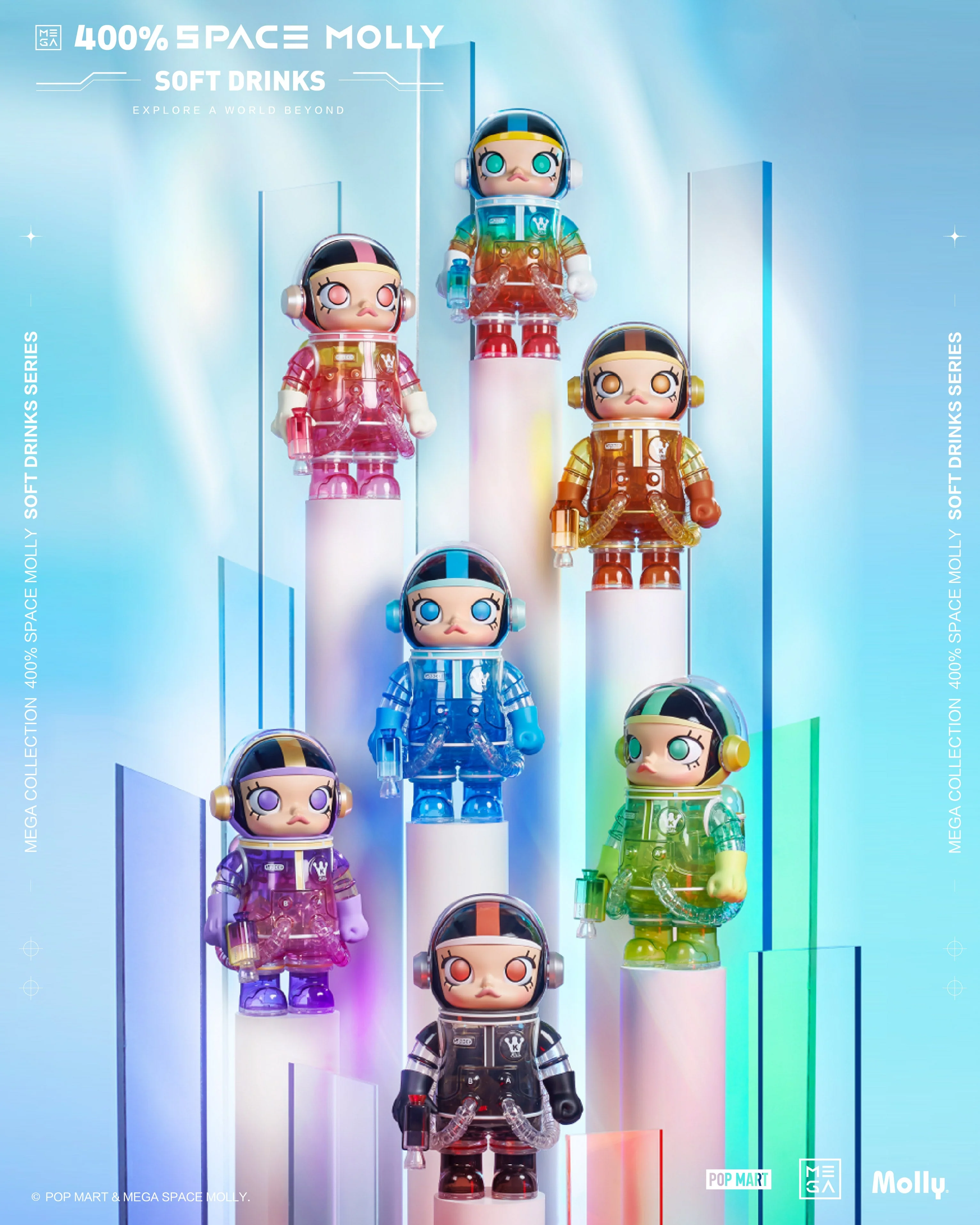 MEGA Space Molly Soft Drinks Series 400%