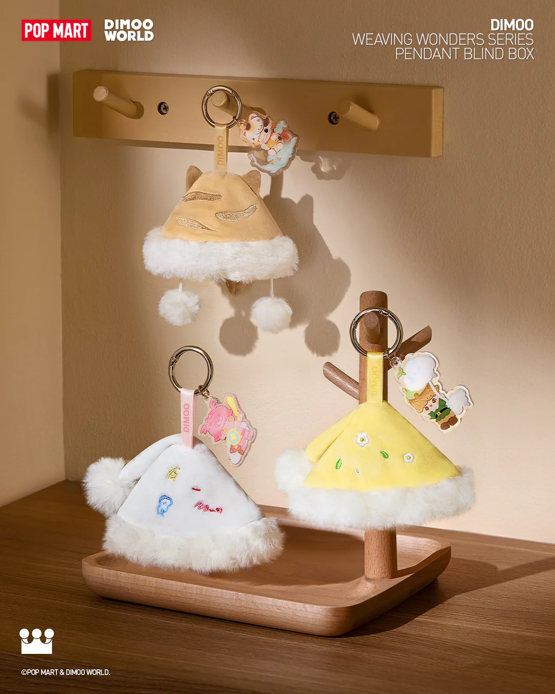 POP MART DIMOO Weaving Wonders Series-Pendant Blind Box