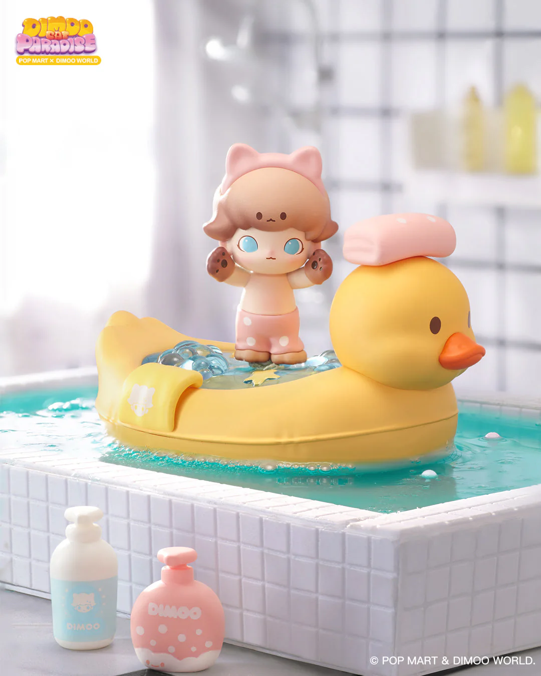POP MART Dimoo Cat Paradise Series Prop