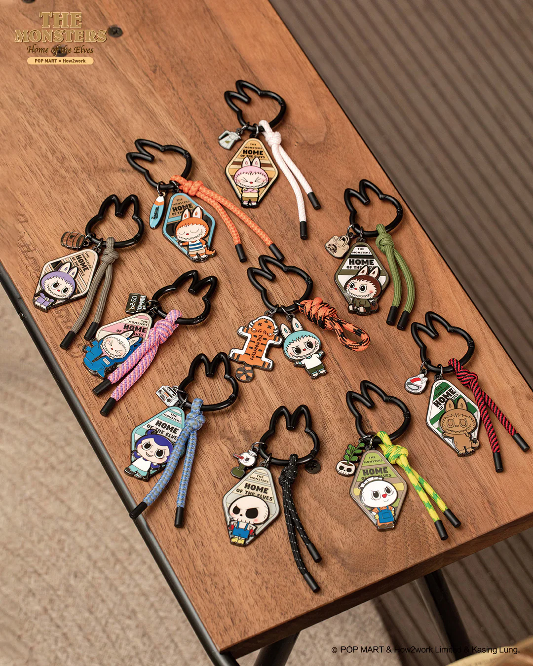 POP MART The Monsters Home of the Elves Series - Pendant