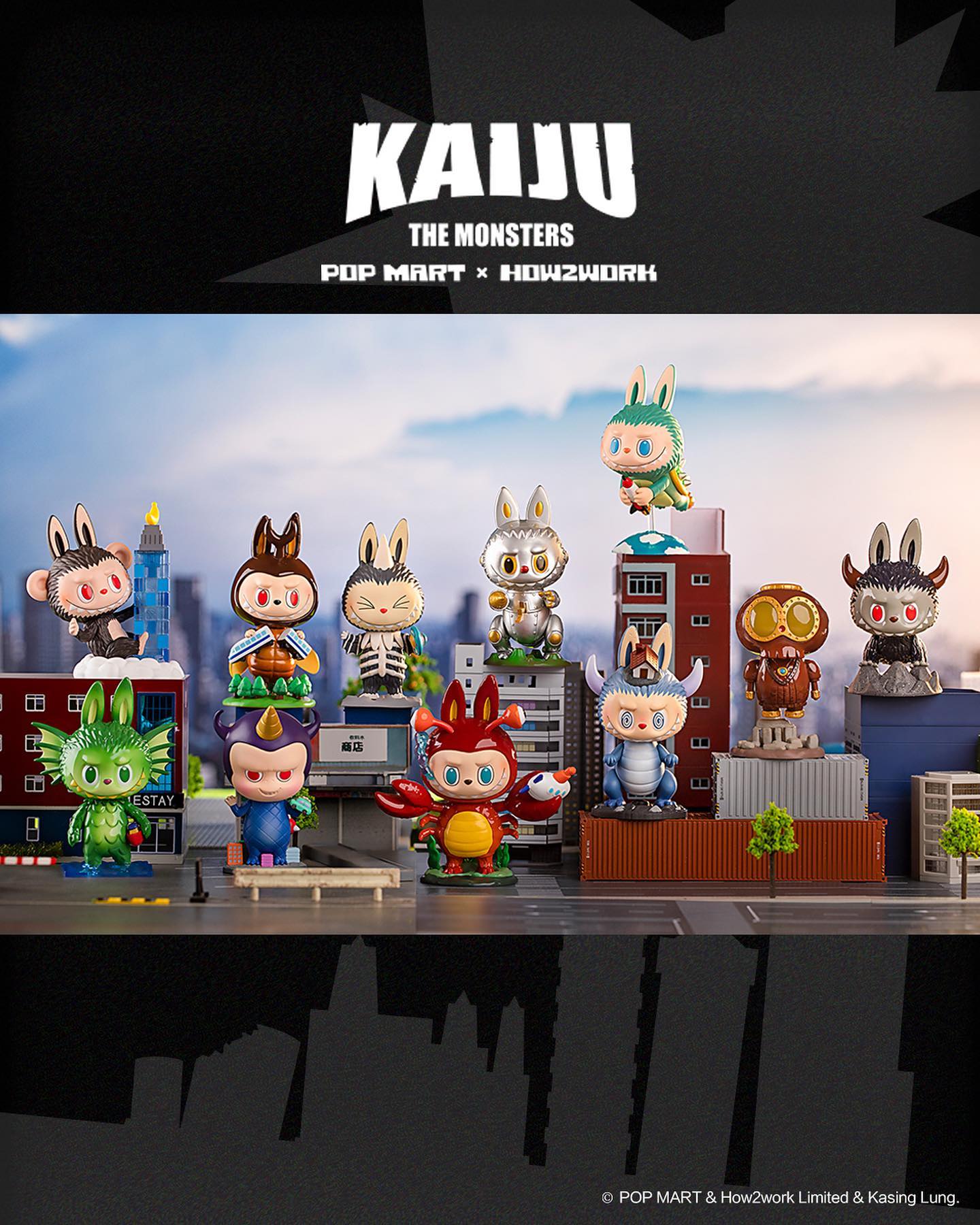 POP MART The Monsters Kaiju Series