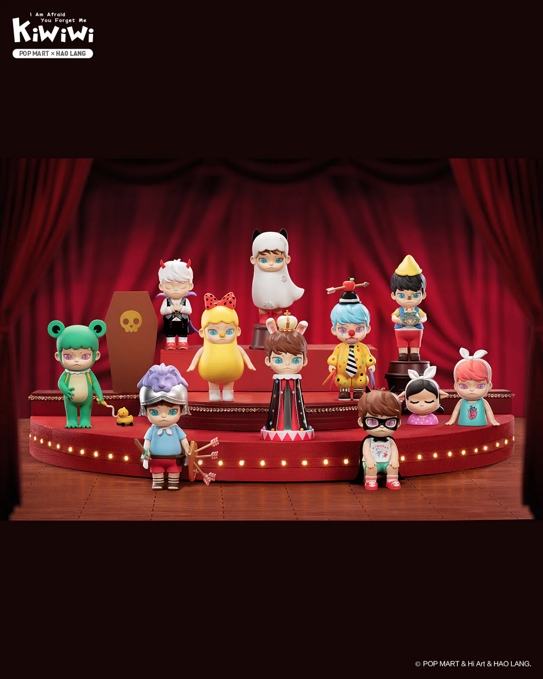 POP MART Kiwiwi I Am Afraid You Forget Me Series