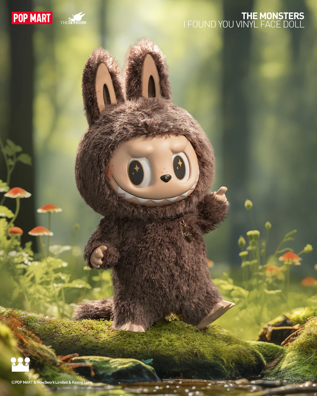 POP MART THE MONSTERS - I FOUND YOU Vinyl Face Doll