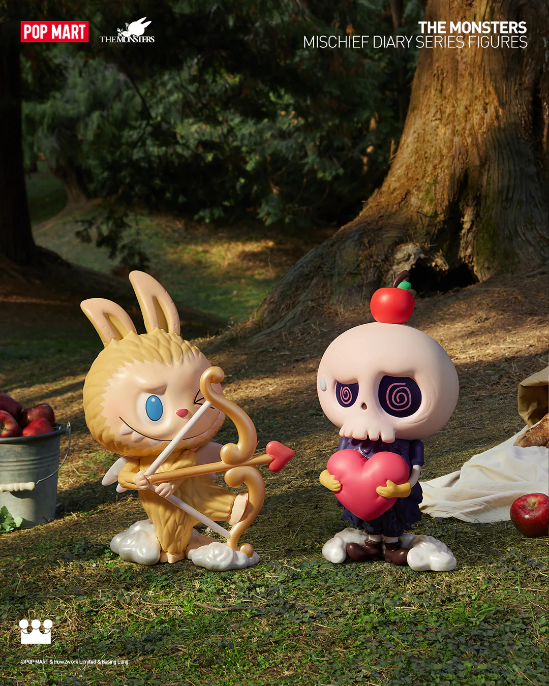 POP MART THE MONSTERS Mischief Diary Series Figures