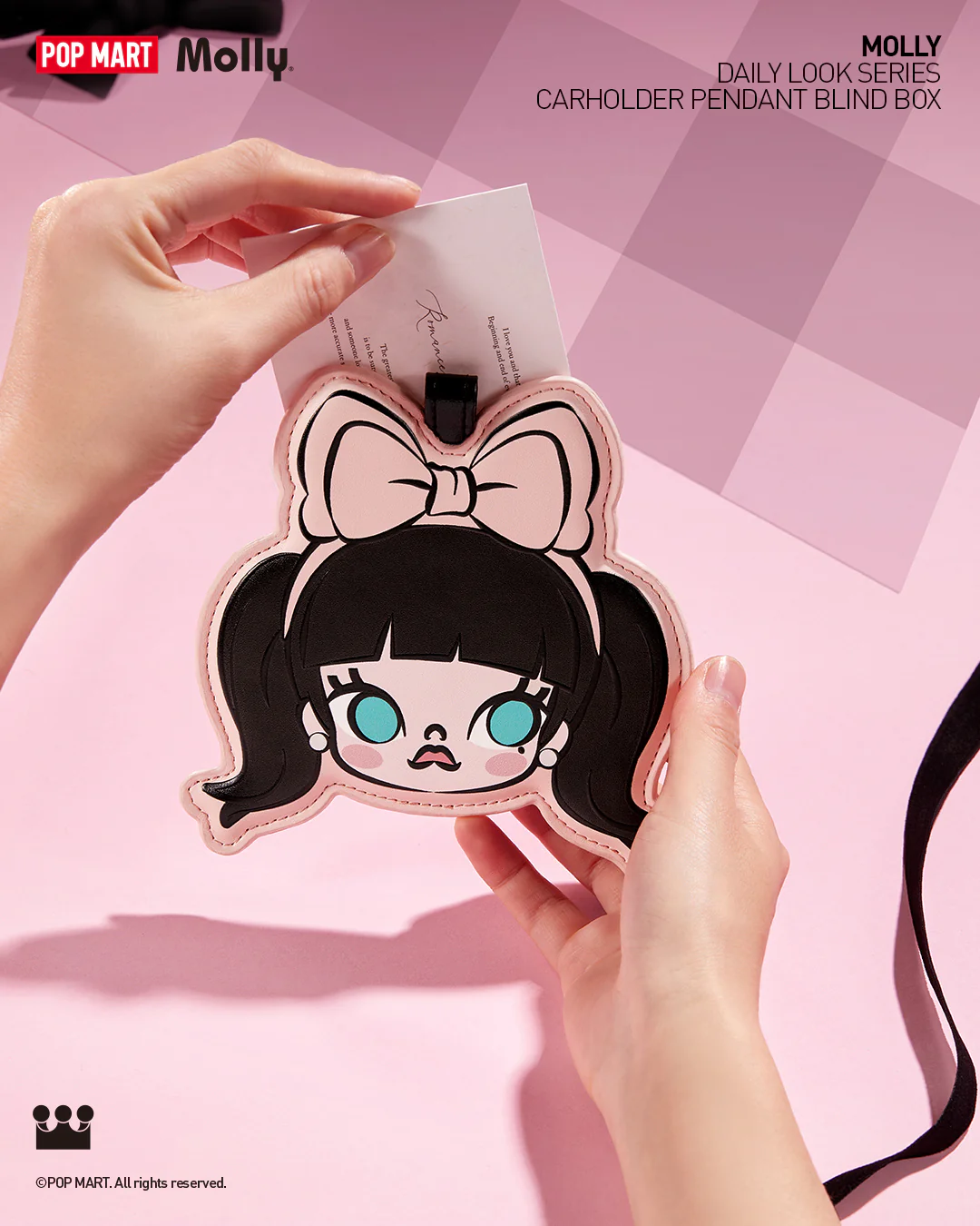 POP MART MOLLY Daily Look Series-Cardholder Pendant Blind Box