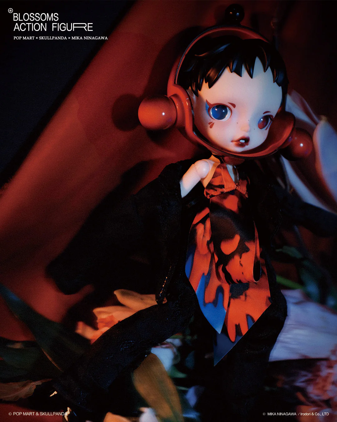 POP MART Skullpanda x Mika Ninagawa Blossoms Action Figure