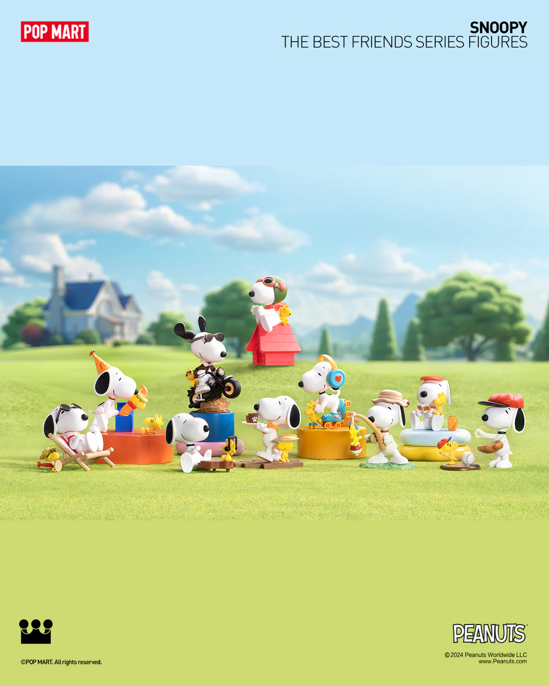 POP MART Snoopy The Best Friends Series Figures