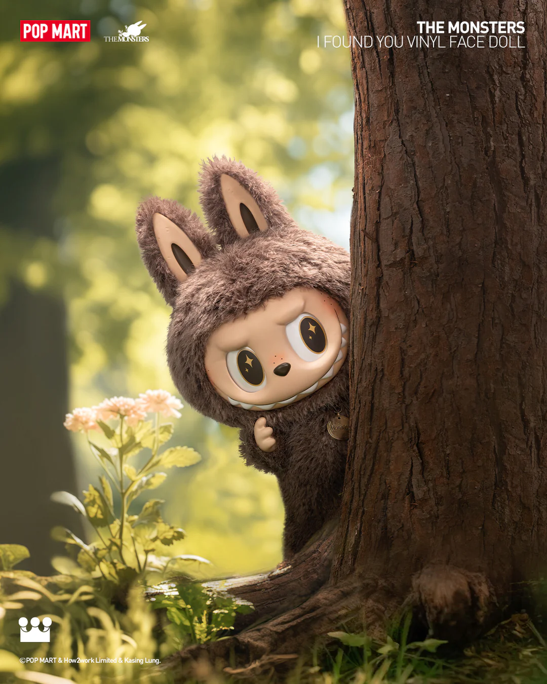 POP MART THE MONSTERS - I FOUND YOU Vinyl Face Doll