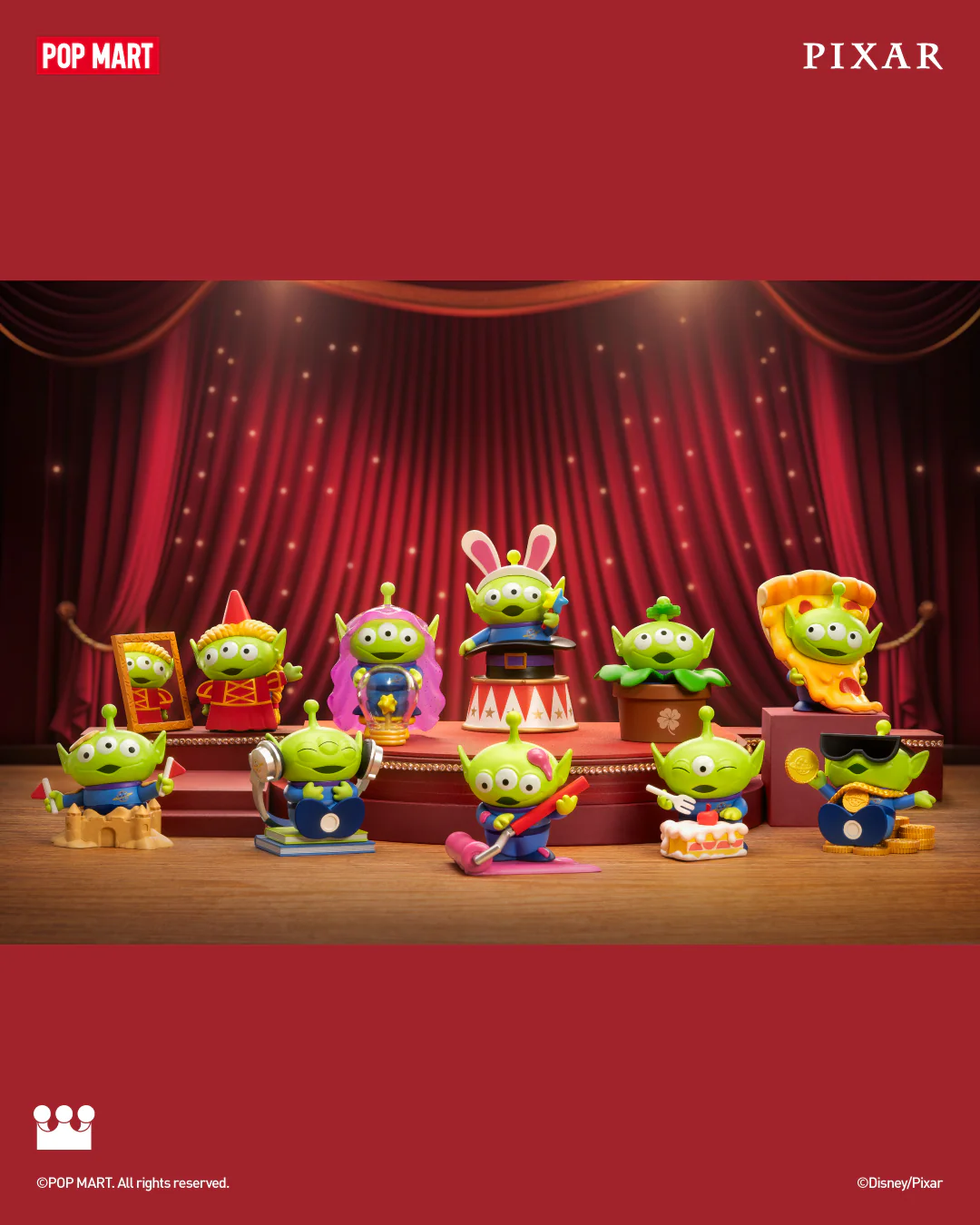 POP MART Disney/Pixar Alien-Immersive Experience Series Figures
