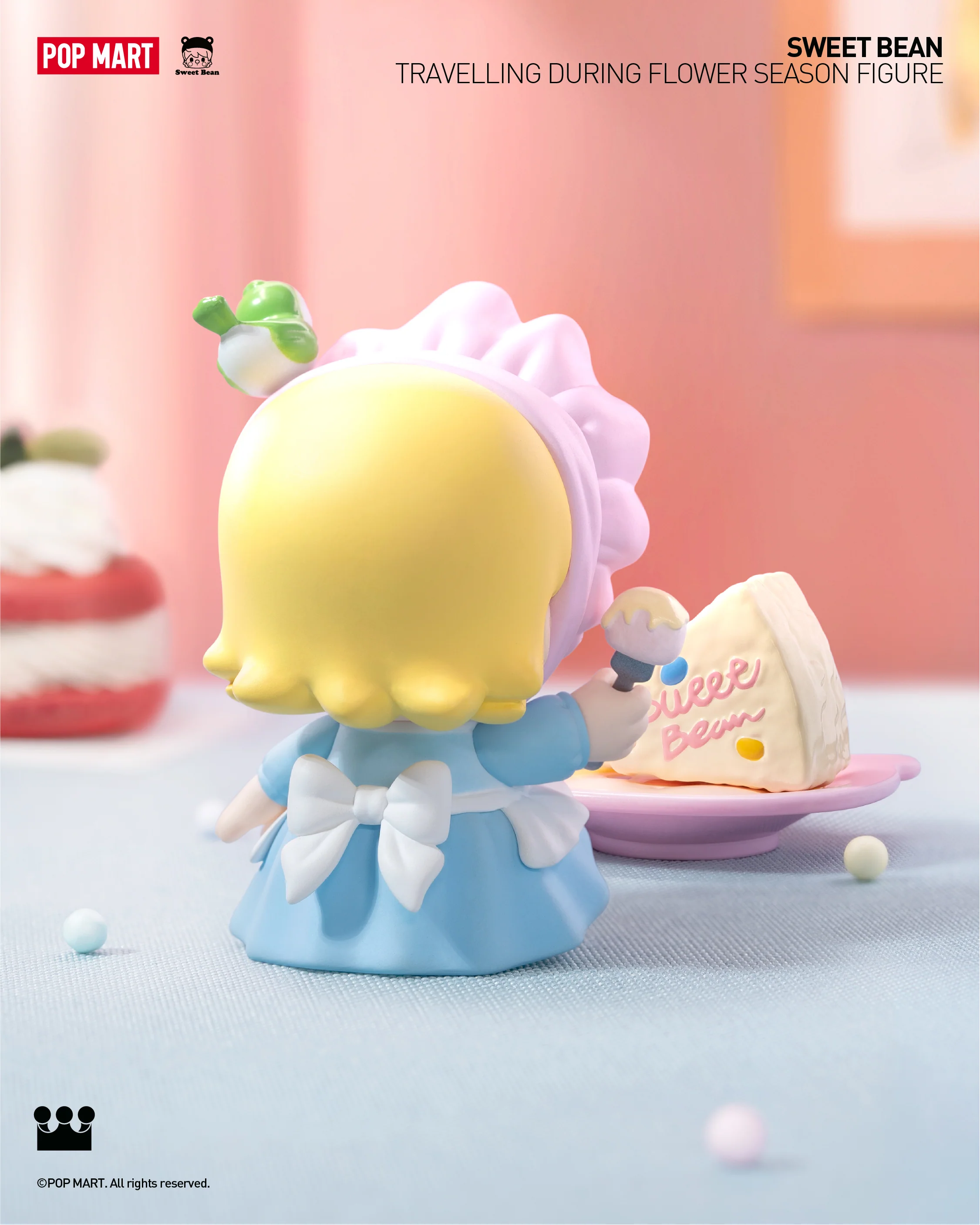 POP MART Sweet Bean Travelling During Flower Season Figure