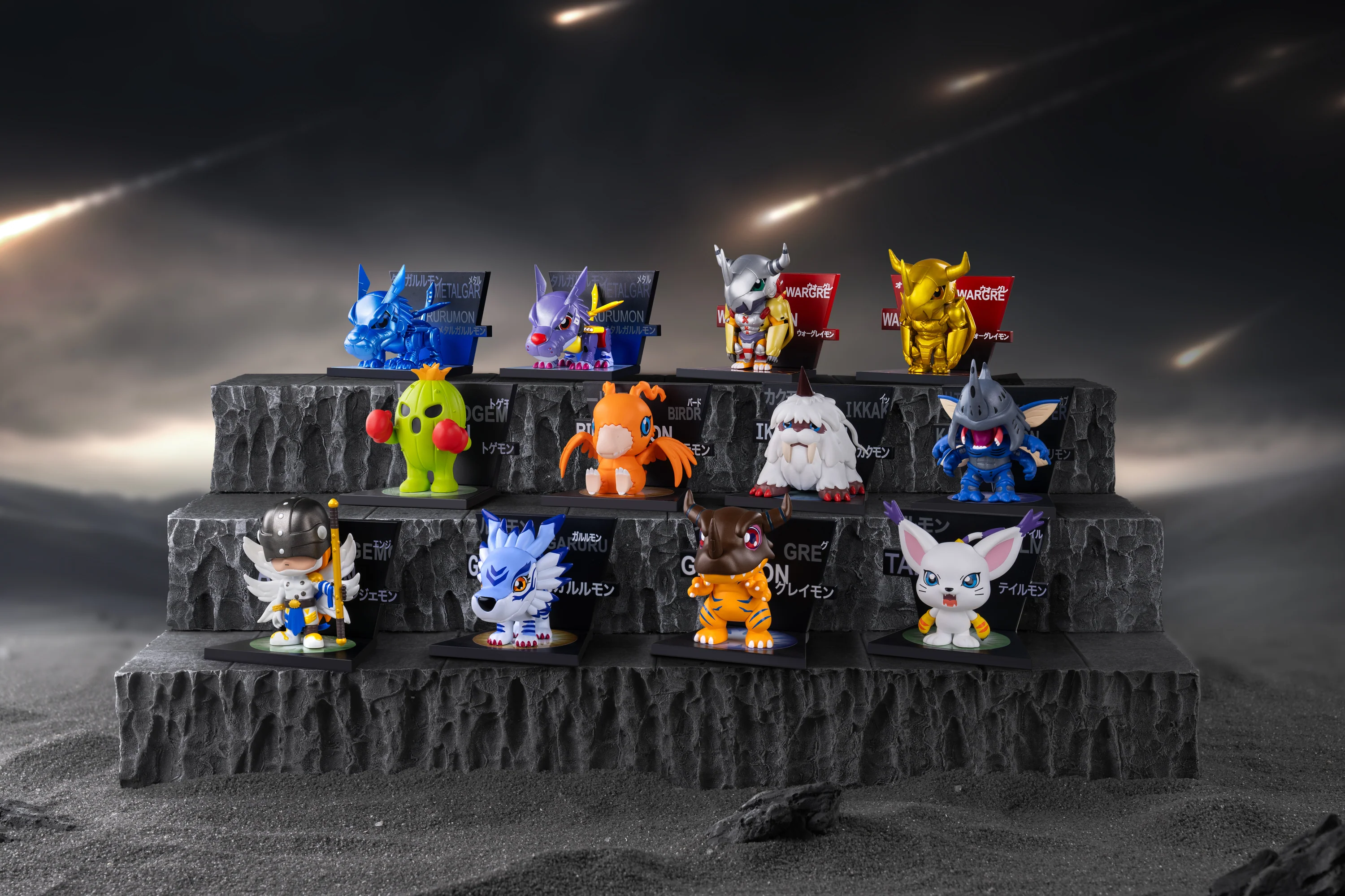 POP MART Digimon Adventure Fridge Magnet Series Figures