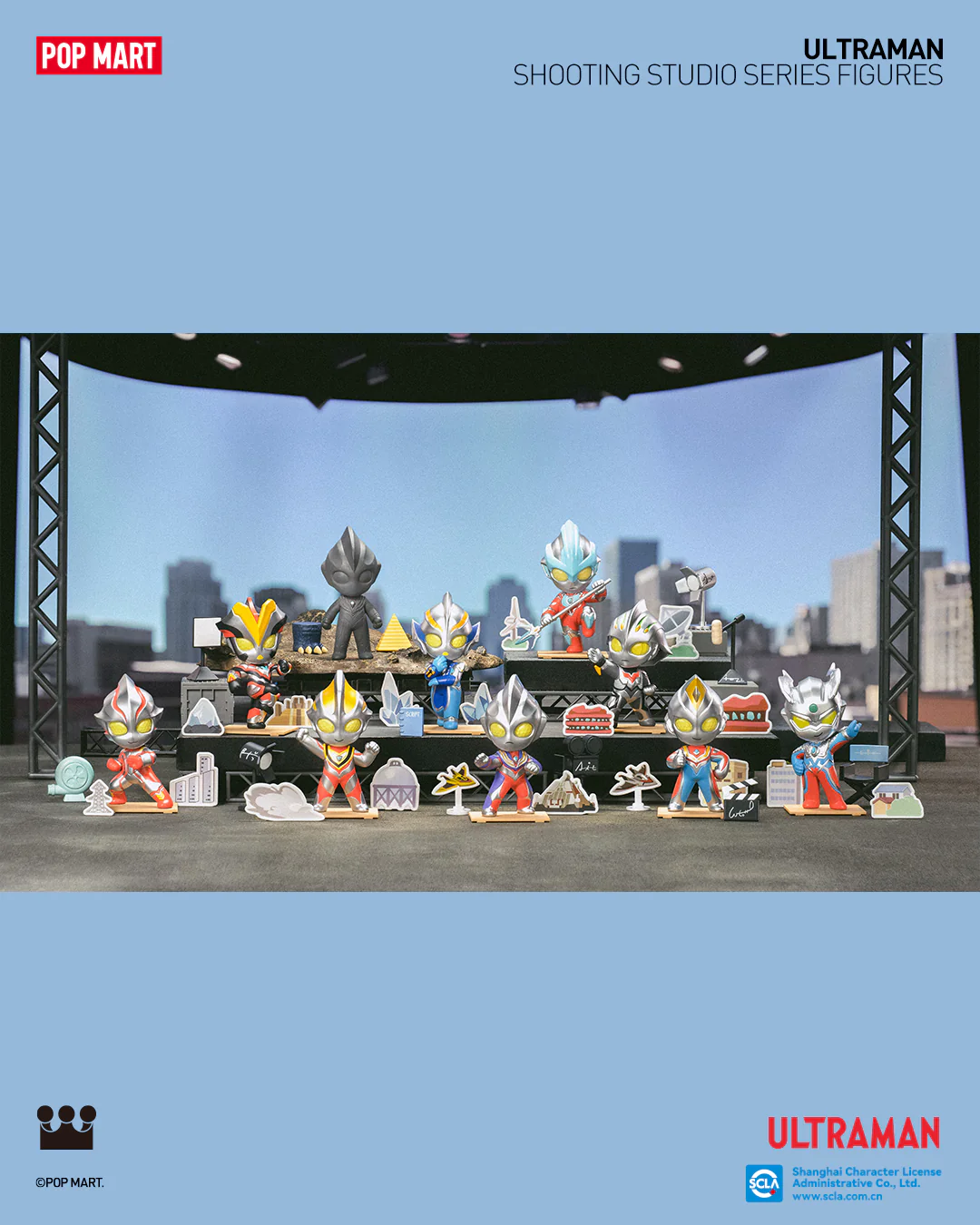 POP MART Ultraman Shooting Studio Series