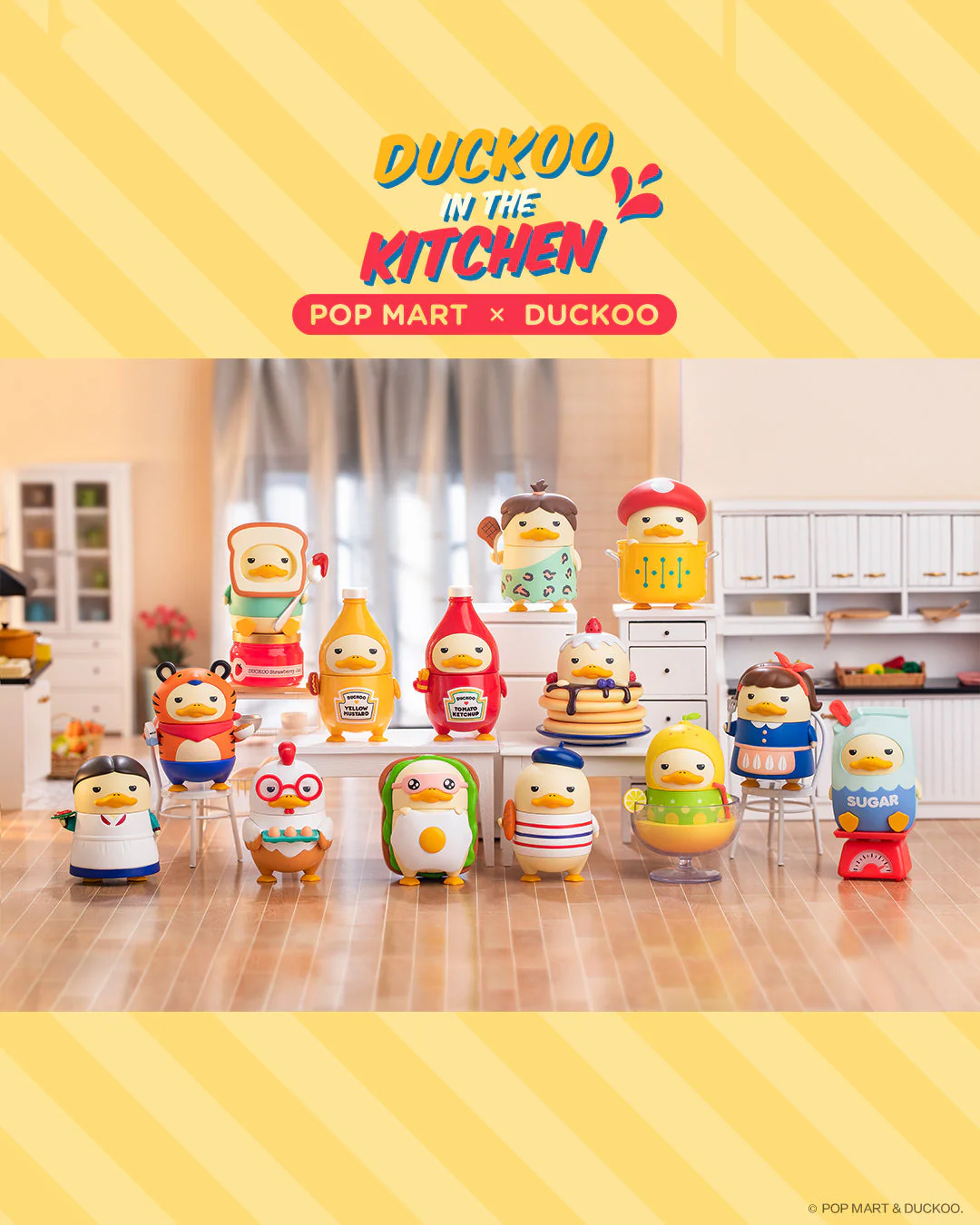 POP MART Duckoo In the Kitchen Series